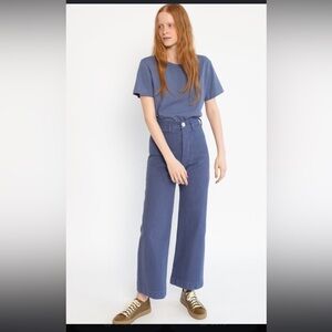 Jesse Kamm Mechanics Blue Sailor Pant / 10